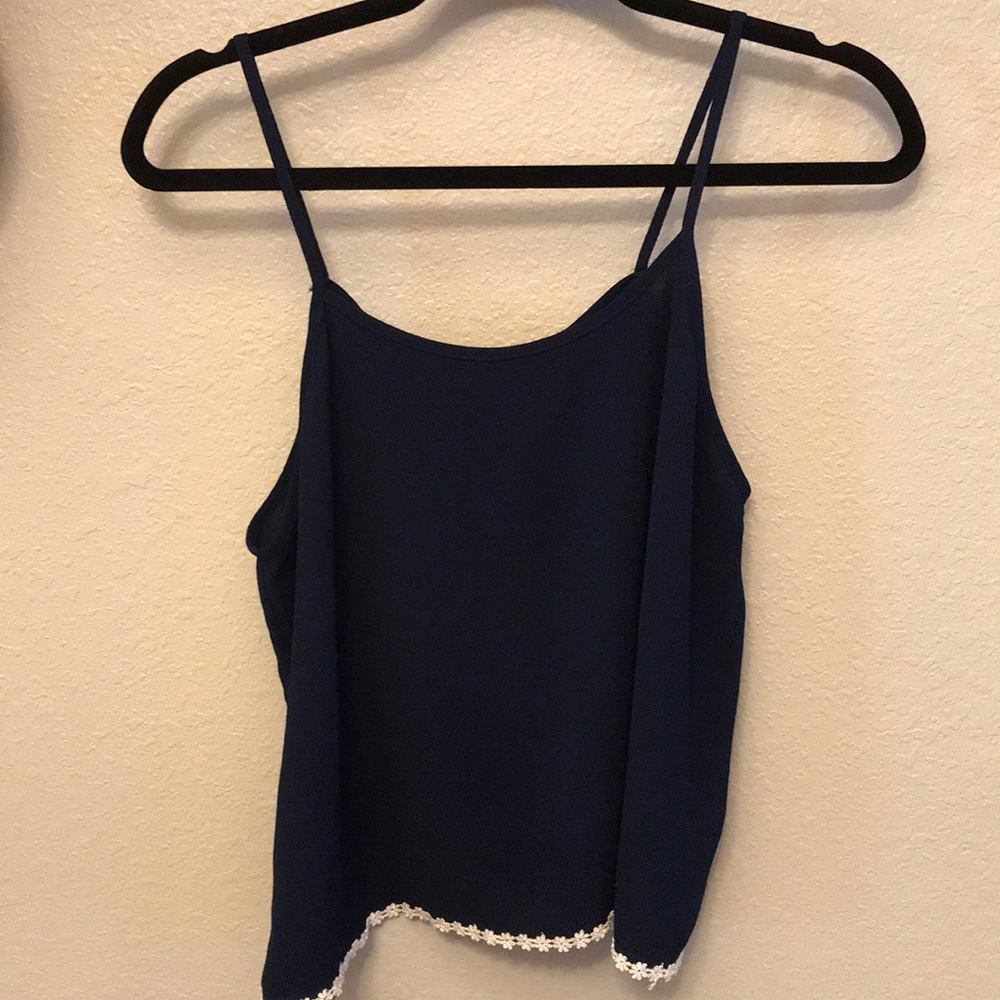 Dainty Hooligan blue dressy tank